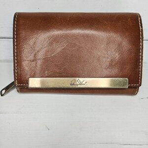 Patricia Nash Full Italian Leather Cametti Try Fold Wallet